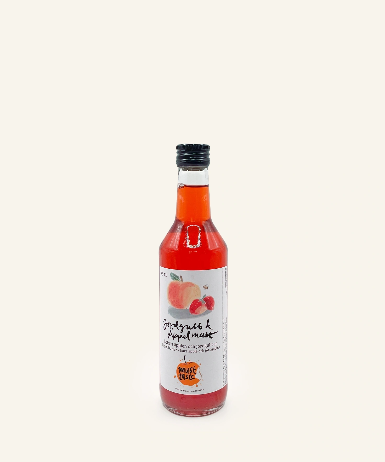 35 cl Jordgubb och äppelmust